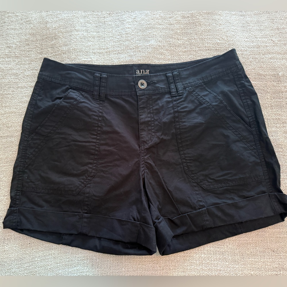SET OF 3 a.n.a Black/Blue/Orange Cargo Shorts Lightweight Casual